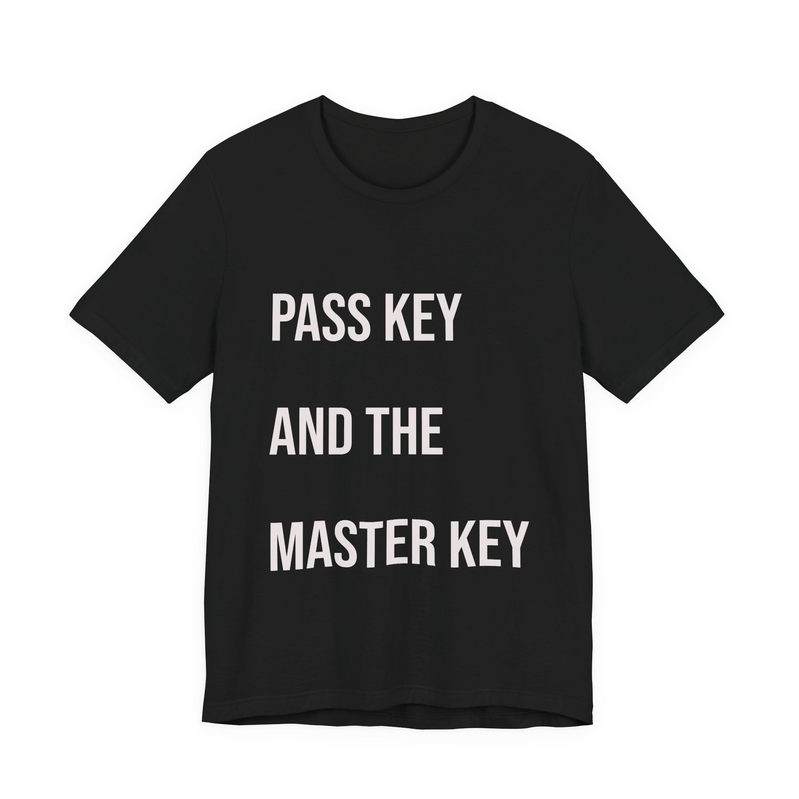 The Blueprint Tee – THE PASS KEY AND THE MASTER KEY - Image 2