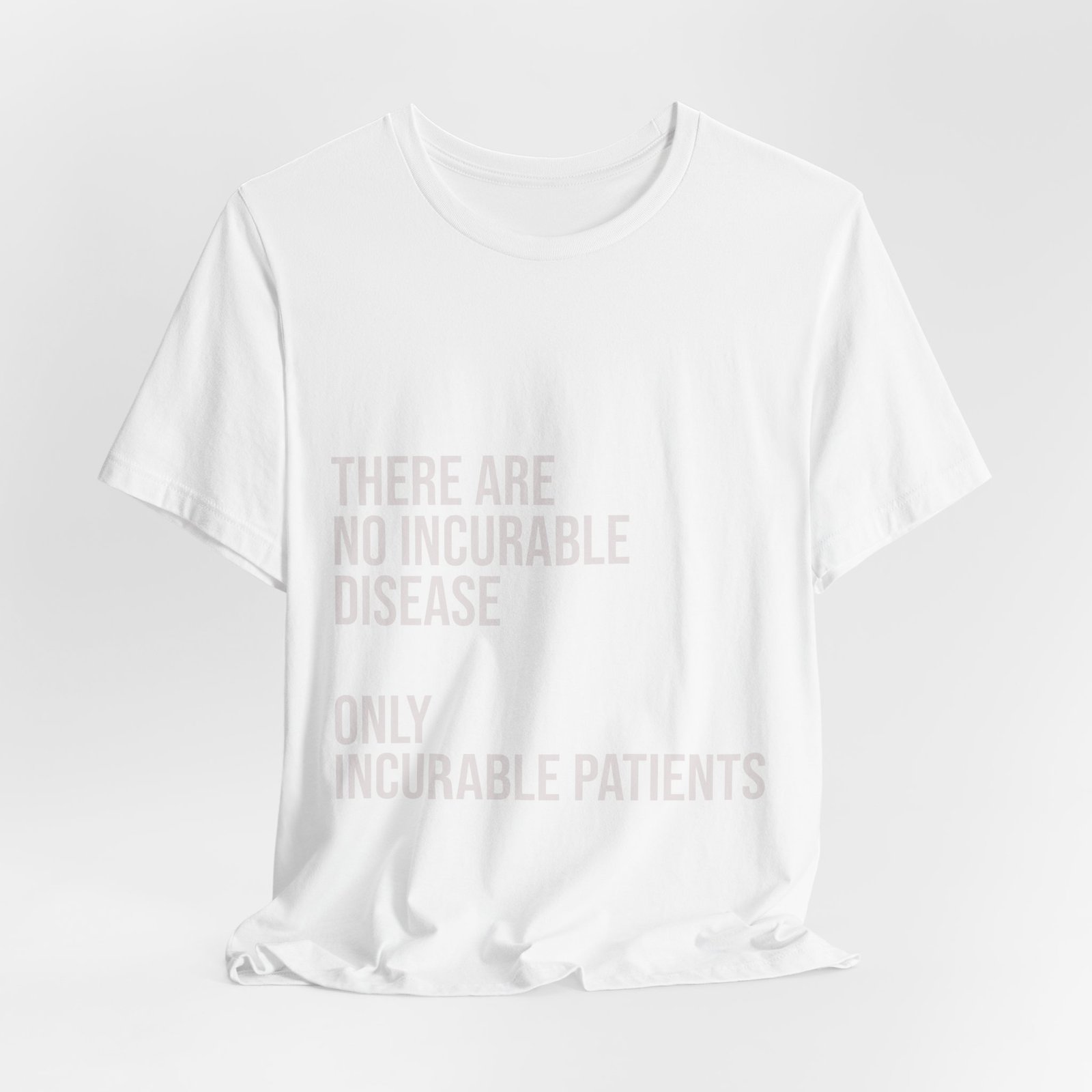 The Blueprint Tee – THERE ARE NO INCURABLE DISEASE - Image 8