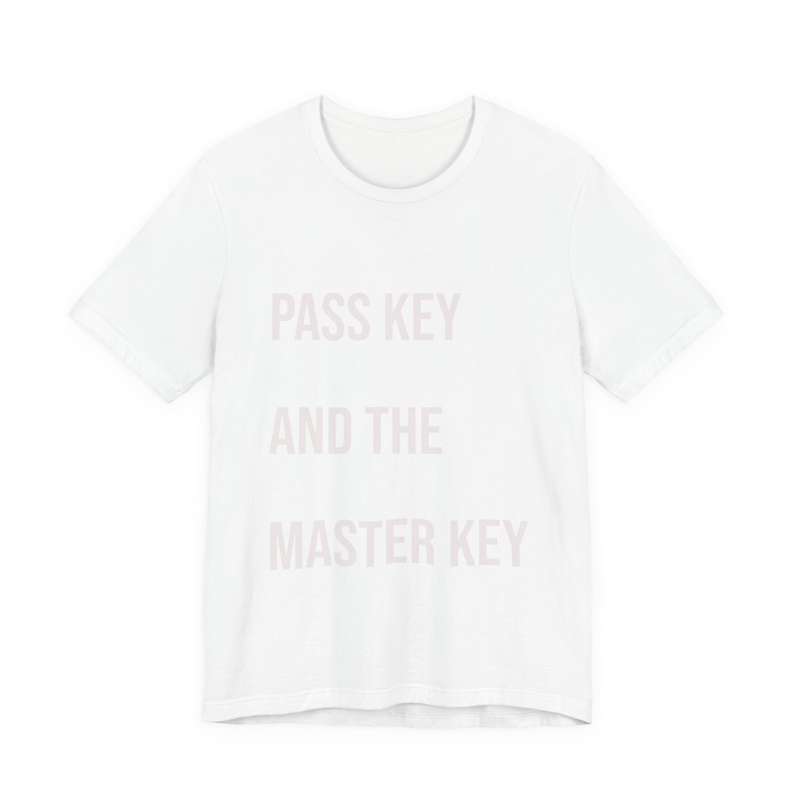 The Blueprint Tee – THE PASS KEY AND THE MASTER KEY - Image 5