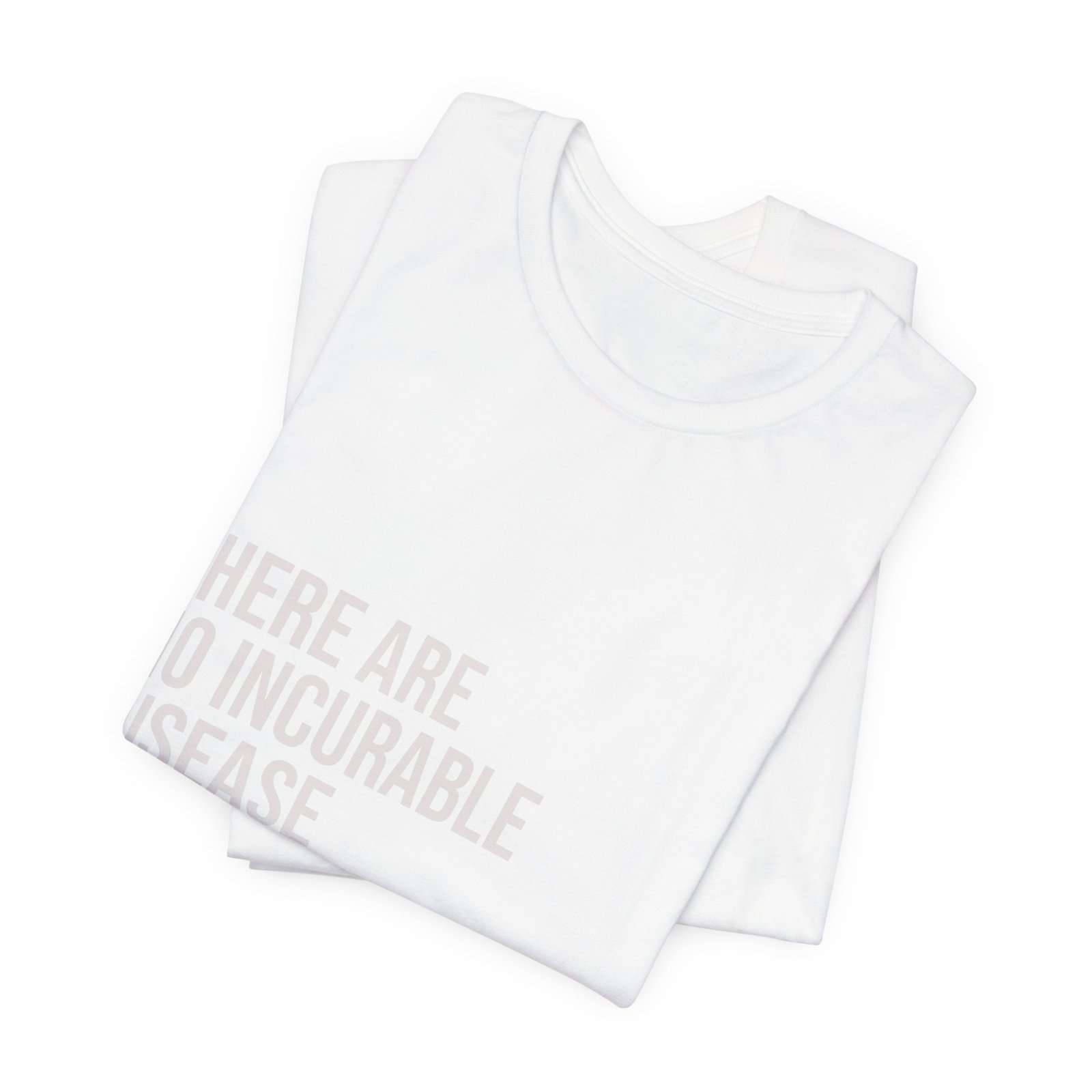 The Blueprint Tee – THERE ARE NO INCURABLE DISEASE - Image 7