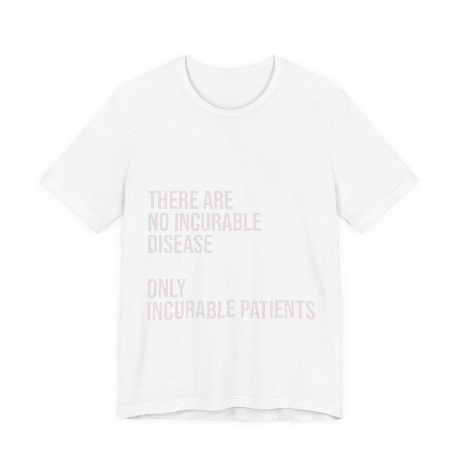 The Blueprint Tee – THERE ARE NO INCURABLE DISEASE - Image 5