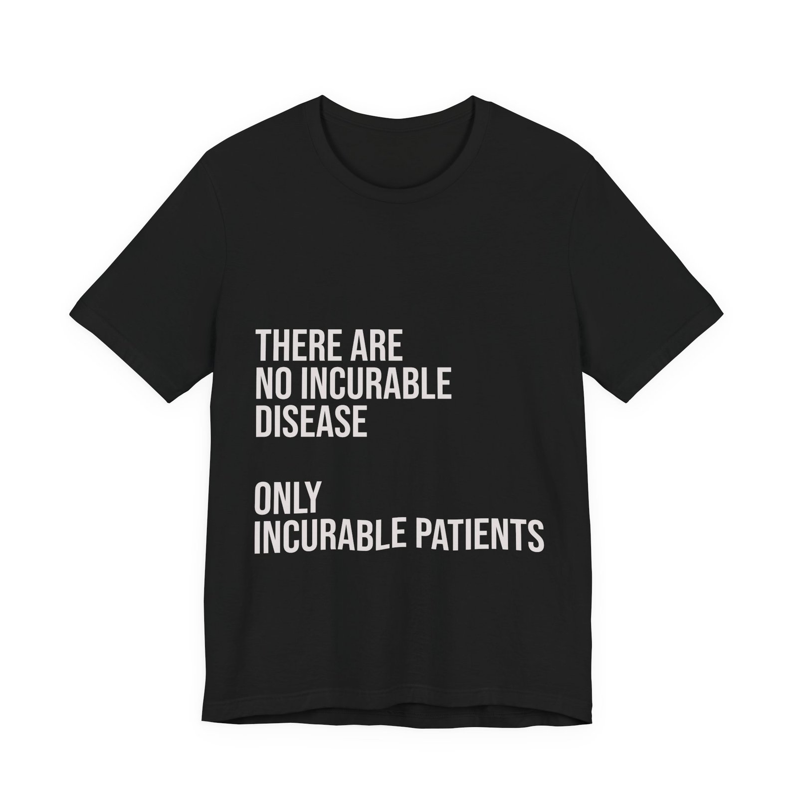 The Blueprint Tee – THERE ARE NO INCURABLE DISEASE - Image 2